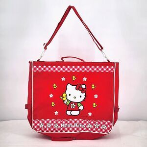 Sanrio Vintage 1999 Y2K Hello Kitty Garment Travel Bag RARE